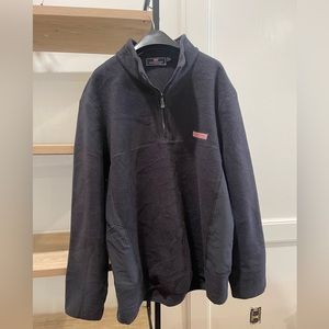 Vineyard Vines Fleece Pullover Dark Navy XL
